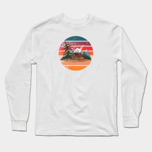 Cabin in the mountains Long Sleeve T-Shirt